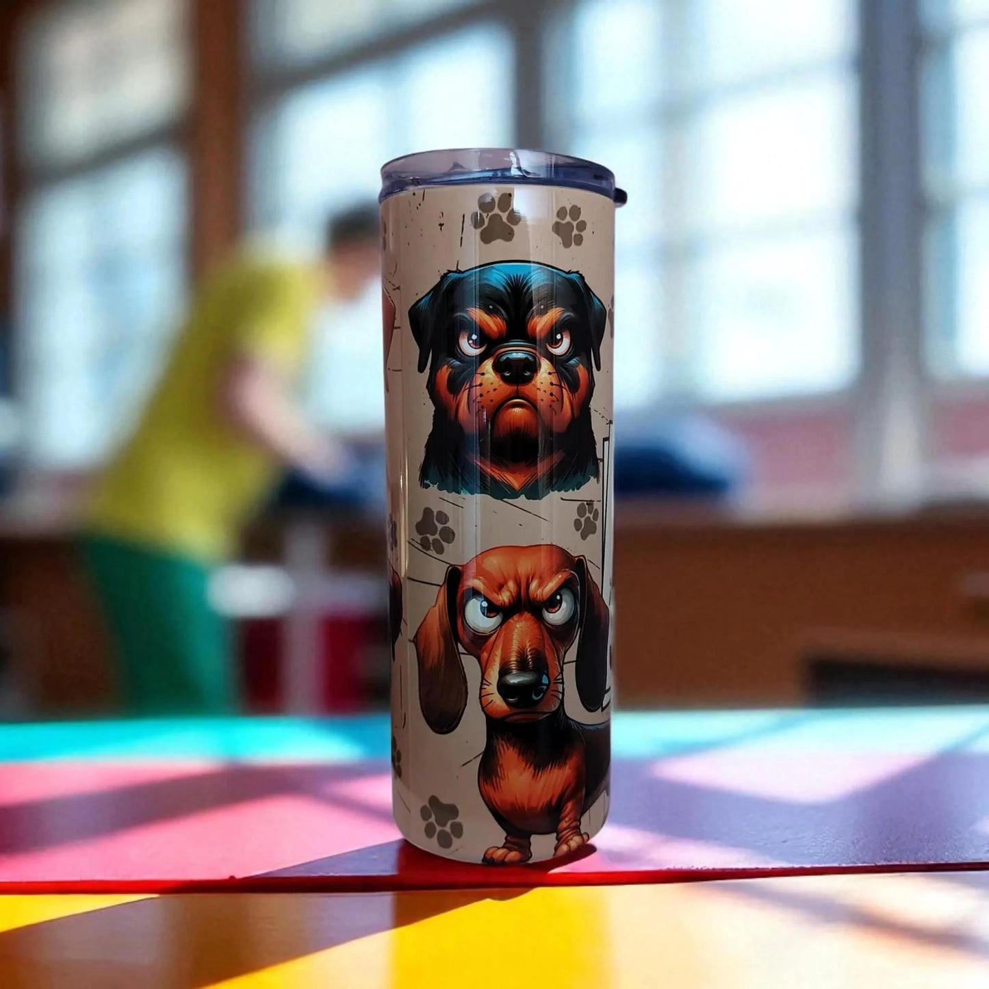 I Like the Sound You Make When You Shut Up – 600 ml Stainless Steel Tumbler | Grumpy Dog Design