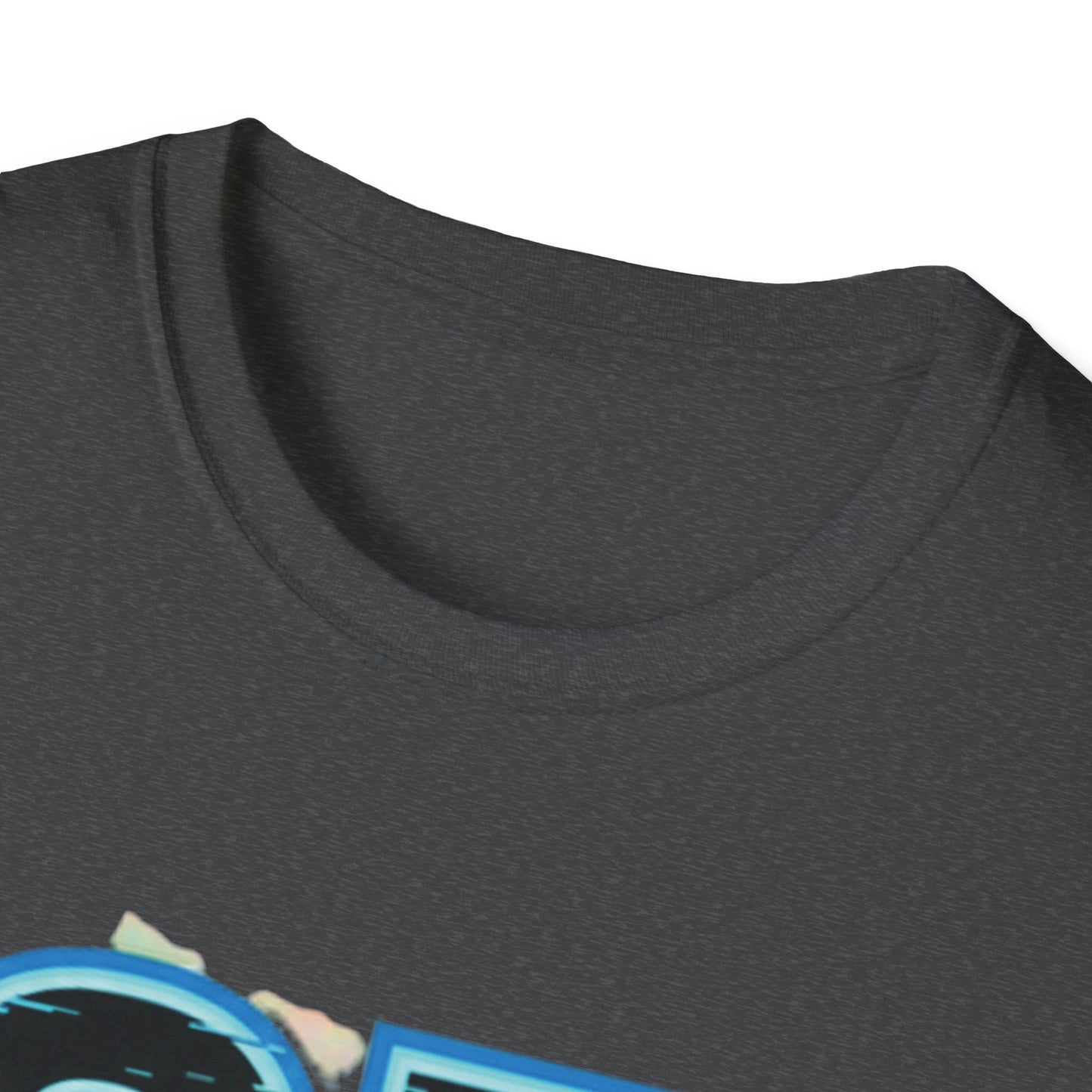 Blue Neon 6 7 Meme T-Shirt – Streetwear Graphic Tee