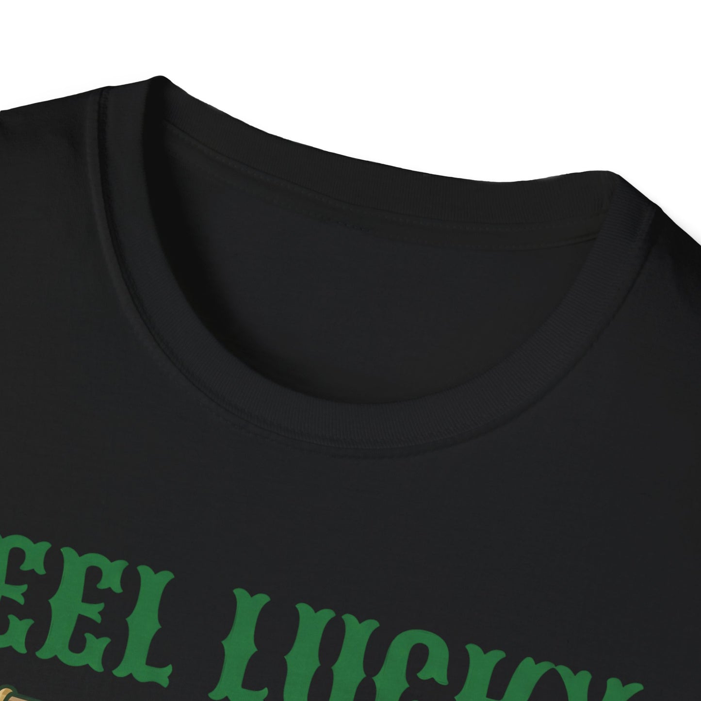 Reel Lucky Fishing Unisex T-Shirt — St. Patrick’s Day Shamrock Angler Tee