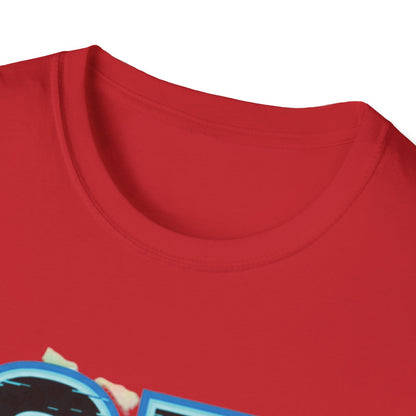 Blue Neon 6 7 Meme T-Shirt – Streetwear Graphic Tee