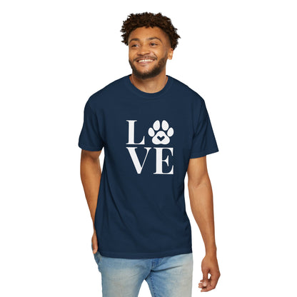 Love Paw T-Shirt — Pet Lover Graphic Tee