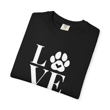 Love Paw T-Shirt — Pet Lover Graphic Tee