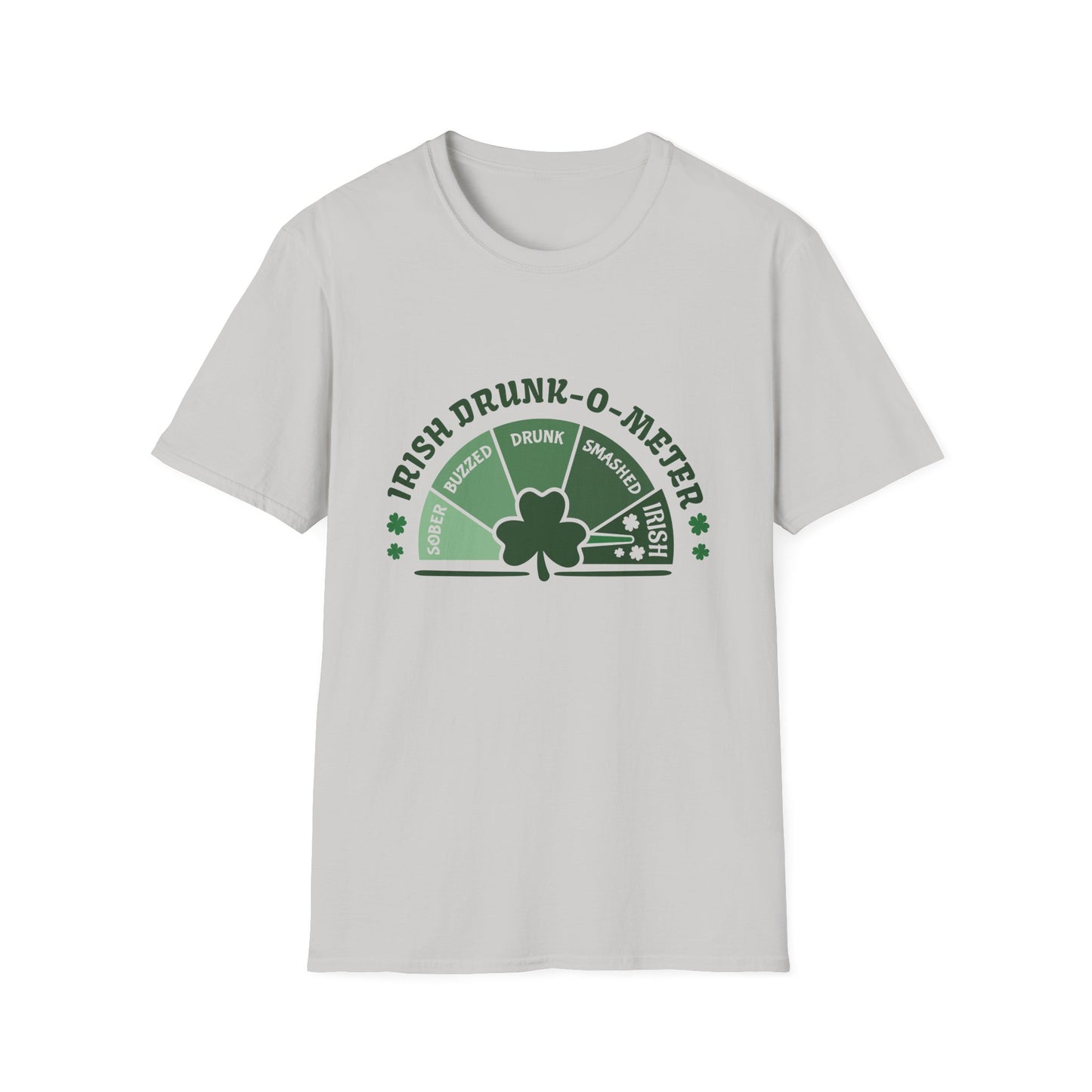 Irish Drunk-O-Meter T-Shirt — St. Patrick’s Day Shamrock Party Tee