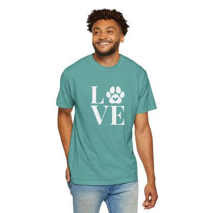 Love Paw T-Shirt — Pet Lover Graphic Tee