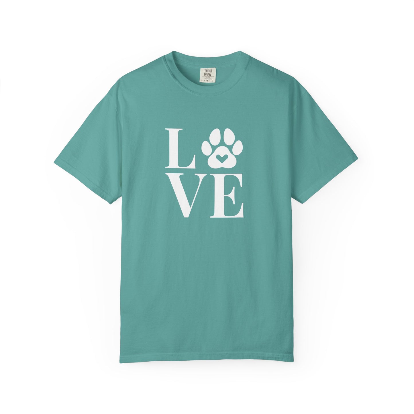 Love Paw T-Shirt — Pet Lover Graphic Tee