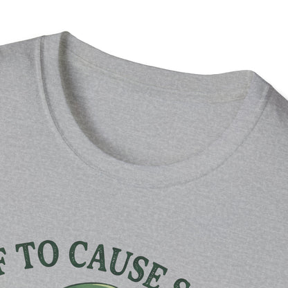 Shenanigans Frog Bike T-Shirt — "Off to Cause Some Shenanigans" St. Patrick’s Day Tee