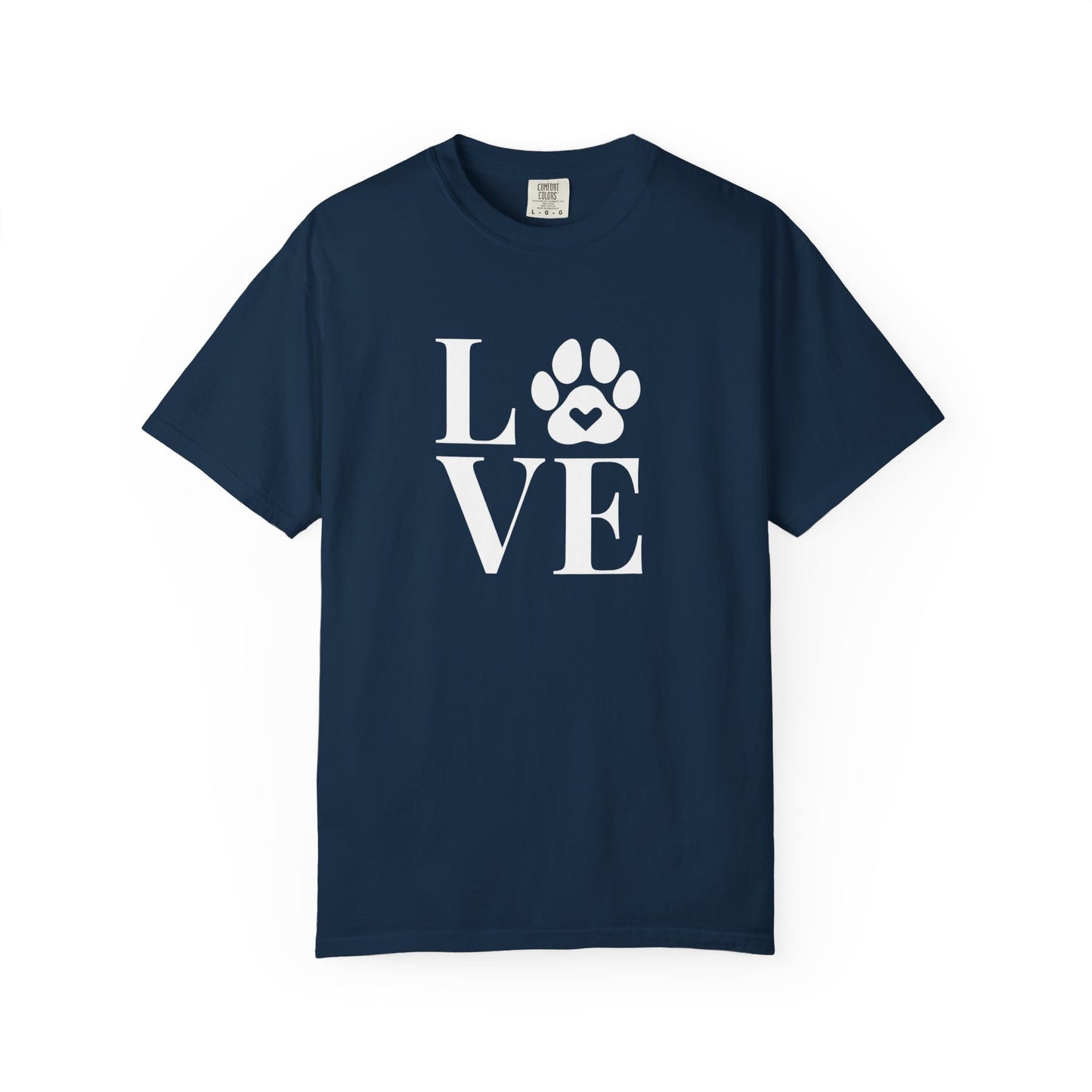 Love Paw T-Shirt — Pet Lover Graphic Tee