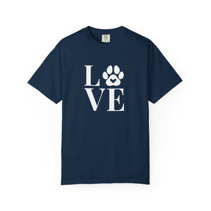 Love Paw T-Shirt — Pet Lover Graphic Tee