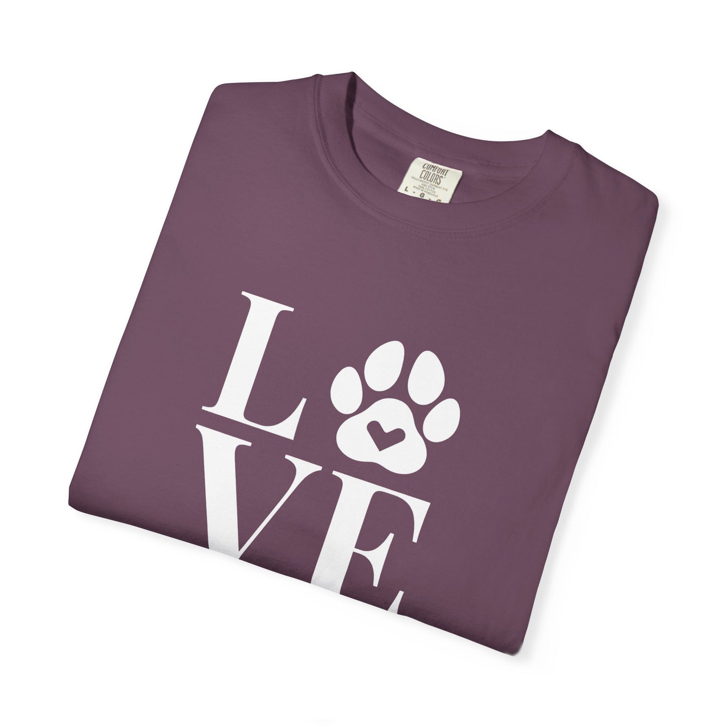 Love Paw T-Shirt — Pet Lover Graphic Tee