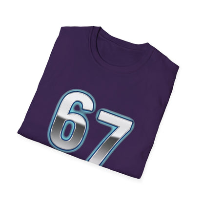 6 7 Six Seven Meme Open Hands Men Women T-Shirt