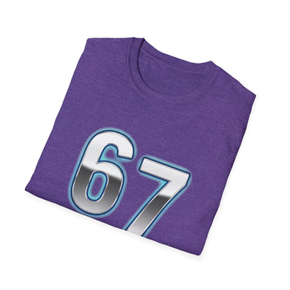 6 7 Six Seven Meme Open Hands Men Women T-Shirt