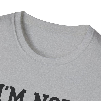 Sport Grey t-shirt with black text 'I'm not regular tired, I'm teacher tired' teacher life