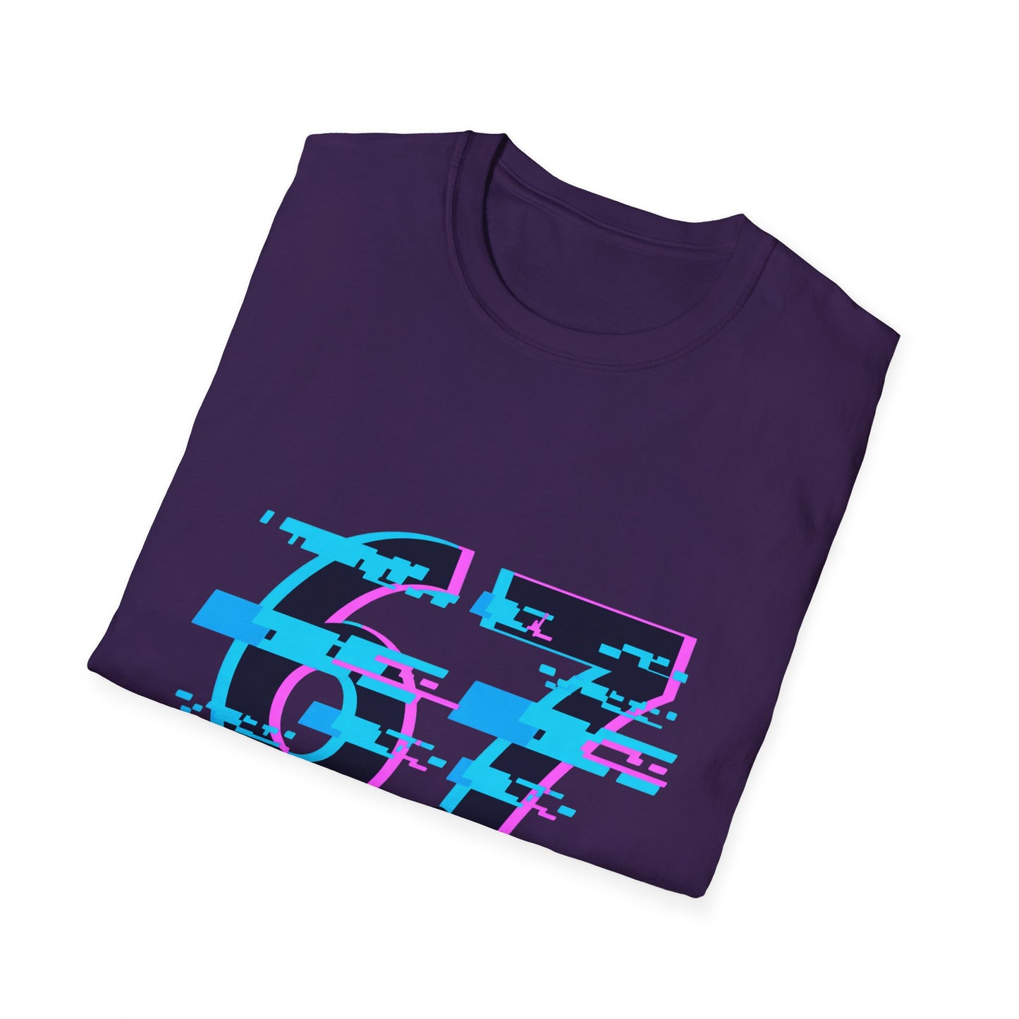 6 7 Six Seven Glitch Meme With Hands Men Women T-Shirt