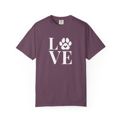 Love Paw T-Shirt — Pet Lover Graphic Tee