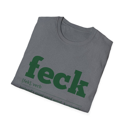 Feck Definition T-Shirt — Funny Irish Slang Tee for St. Patrick’s Day