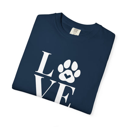 Love Paw T-Shirt — Pet Lover Graphic Tee
