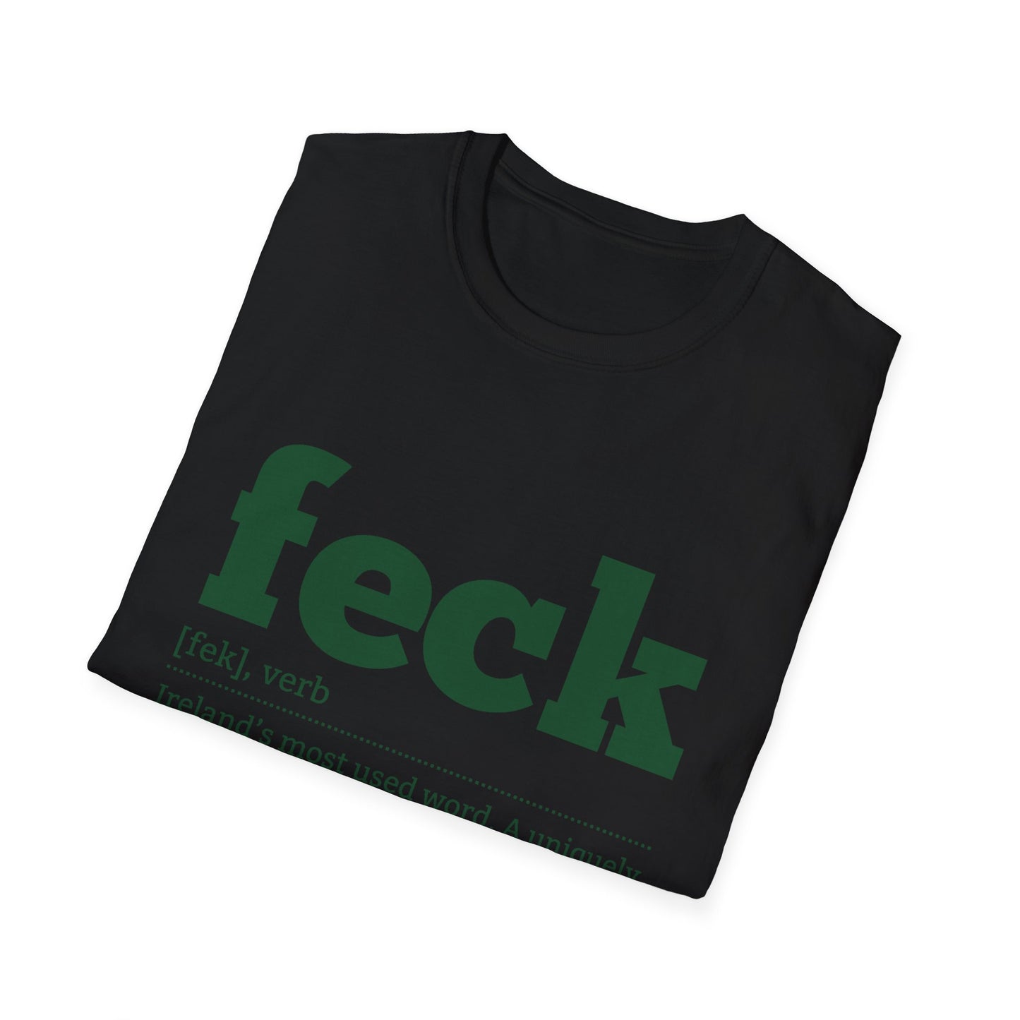Feck Definition T-Shirt — Funny Irish Slang Tee for St. Patrick’s Day