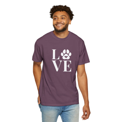 Love Paw T-Shirt — Pet Lover Graphic Tee
