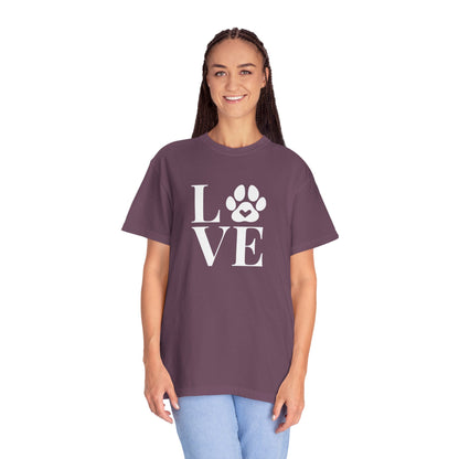 Love Paw T-Shirt — Pet Lover Graphic Tee