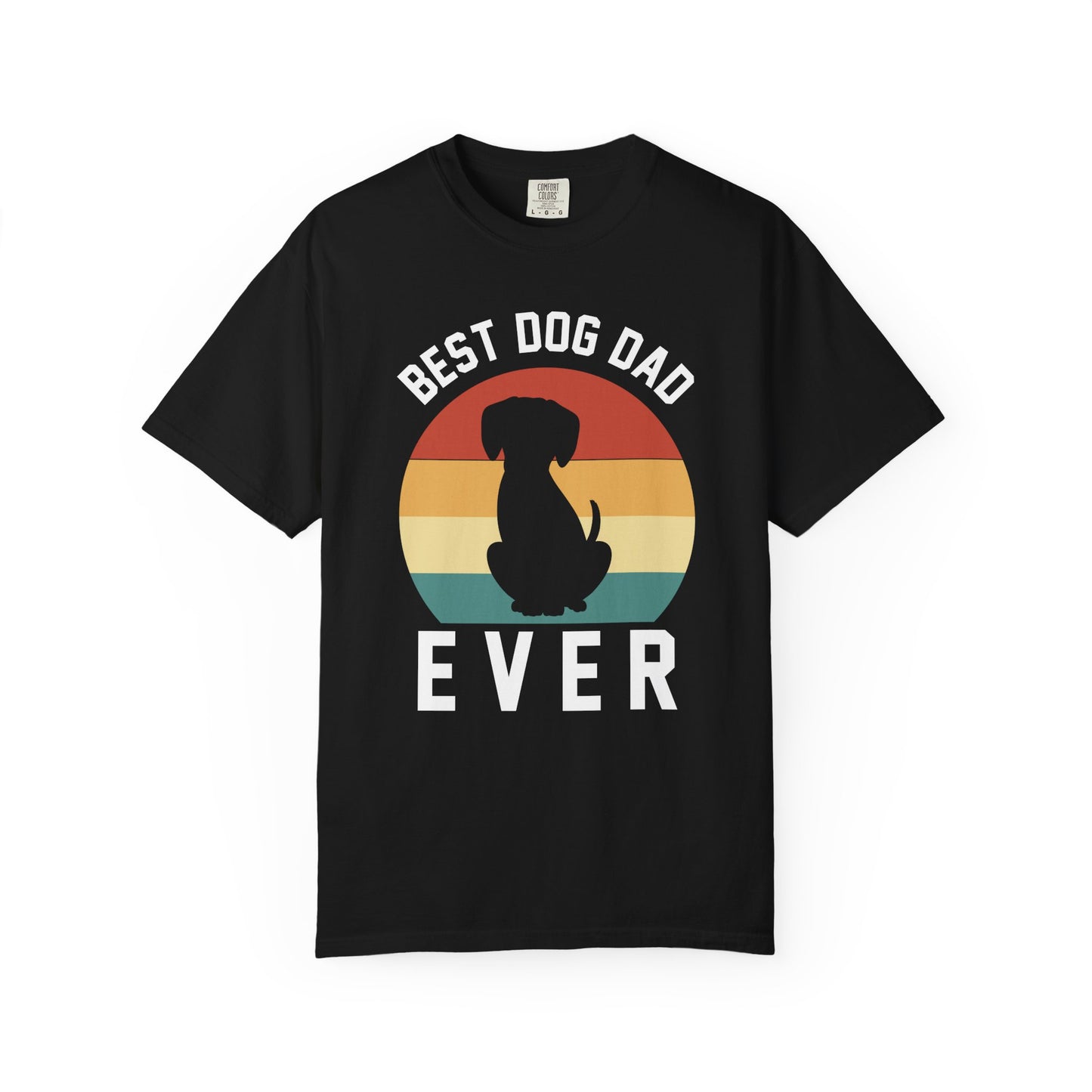 Best Dog Dad Ever T-Shirt — Retro Dog Dad Graphic Tee