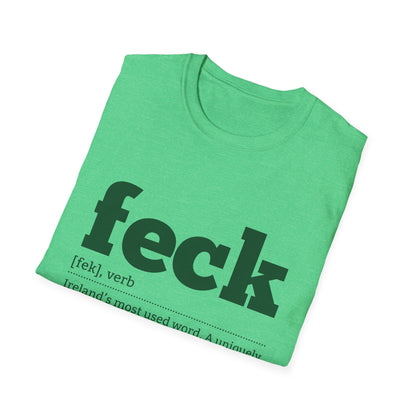 Feck Definition T-Shirt — Funny Irish Slang Tee for St. Patrick’s Day