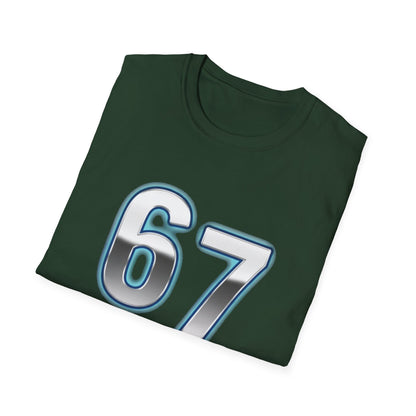 6 7 Six Seven Meme Open Hands Men Women T-Shirt