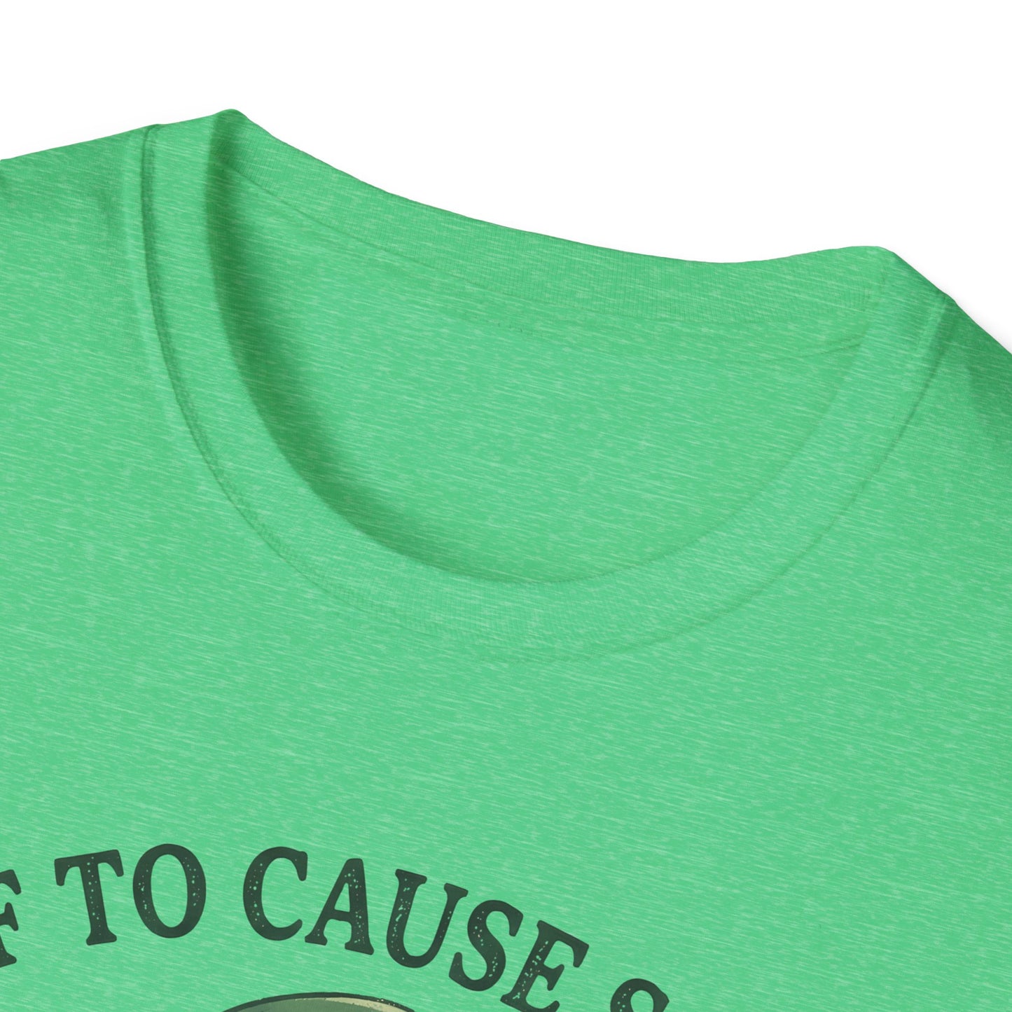 Shenanigans Frog Bike T-Shirt — "Off to Cause Some Shenanigans" St. Patrick’s Day Tee