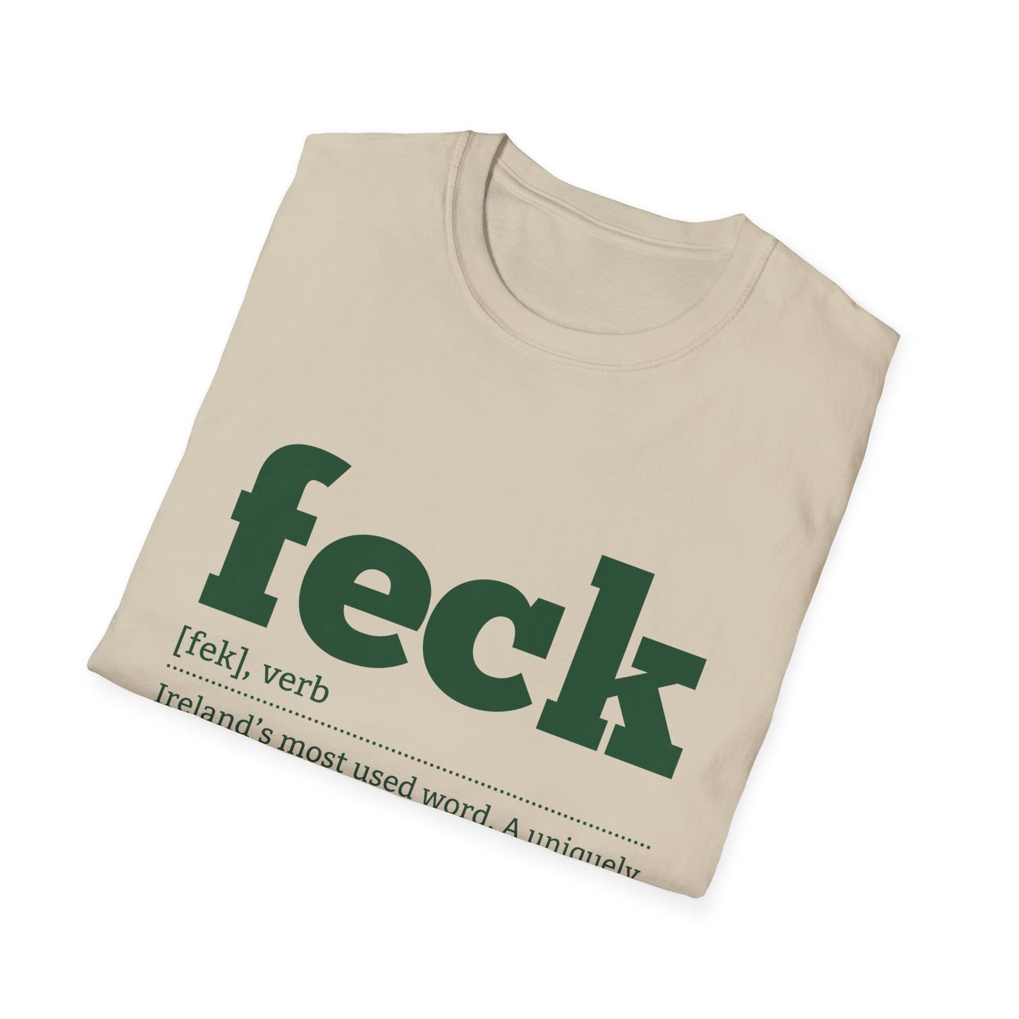 Feck Definition T-Shirt — Funny Irish Slang Tee for St. Patrick’s Day