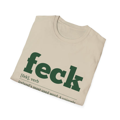 Feck Definition T-Shirt — Funny Irish Slang Tee for St. Patrick’s Day