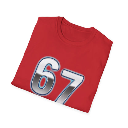 6 7 Six Seven Meme Open Hands Men Women T-Shirt