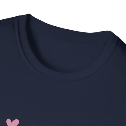 Navy t-shirt with text Tiny Human Tamer gift for Kindergarten teacher