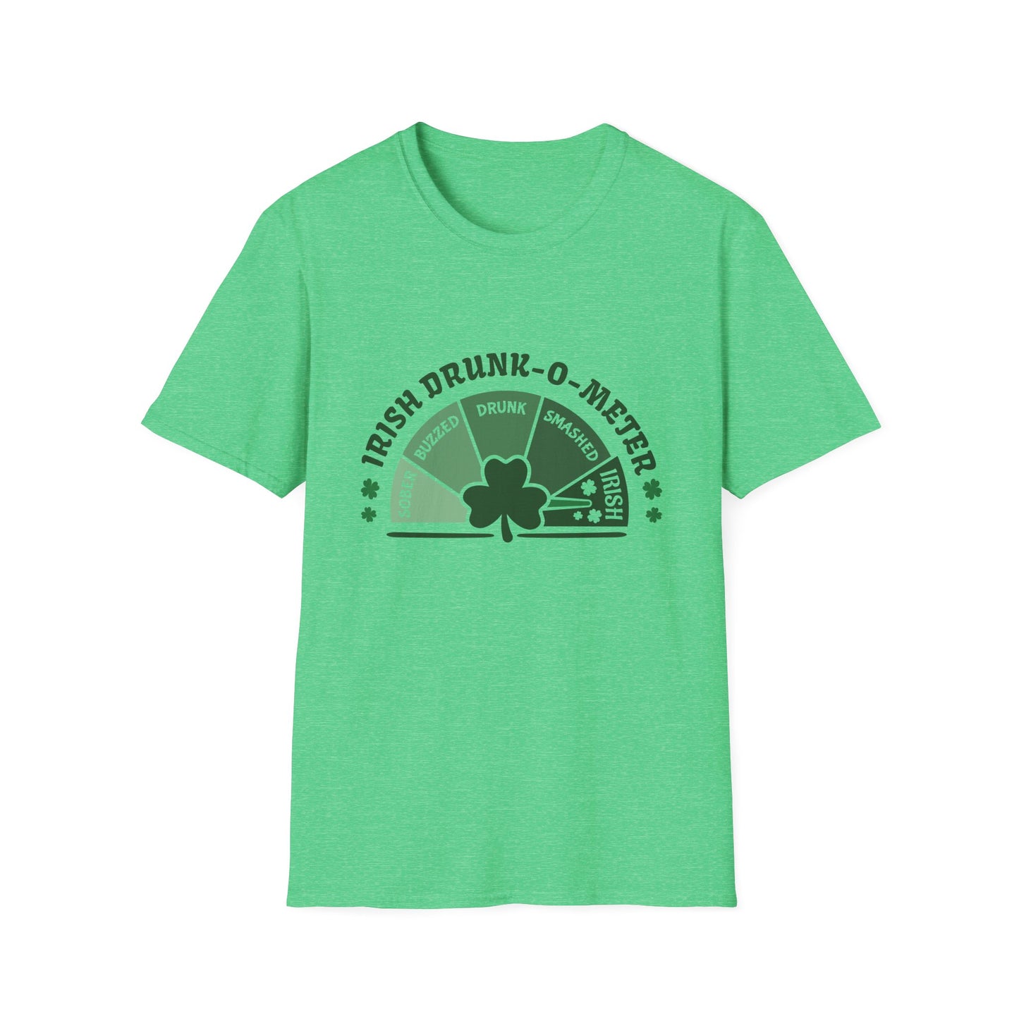 Irish Drunk-O-Meter T-Shirt — St. Patrick’s Day Shamrock Party Tee