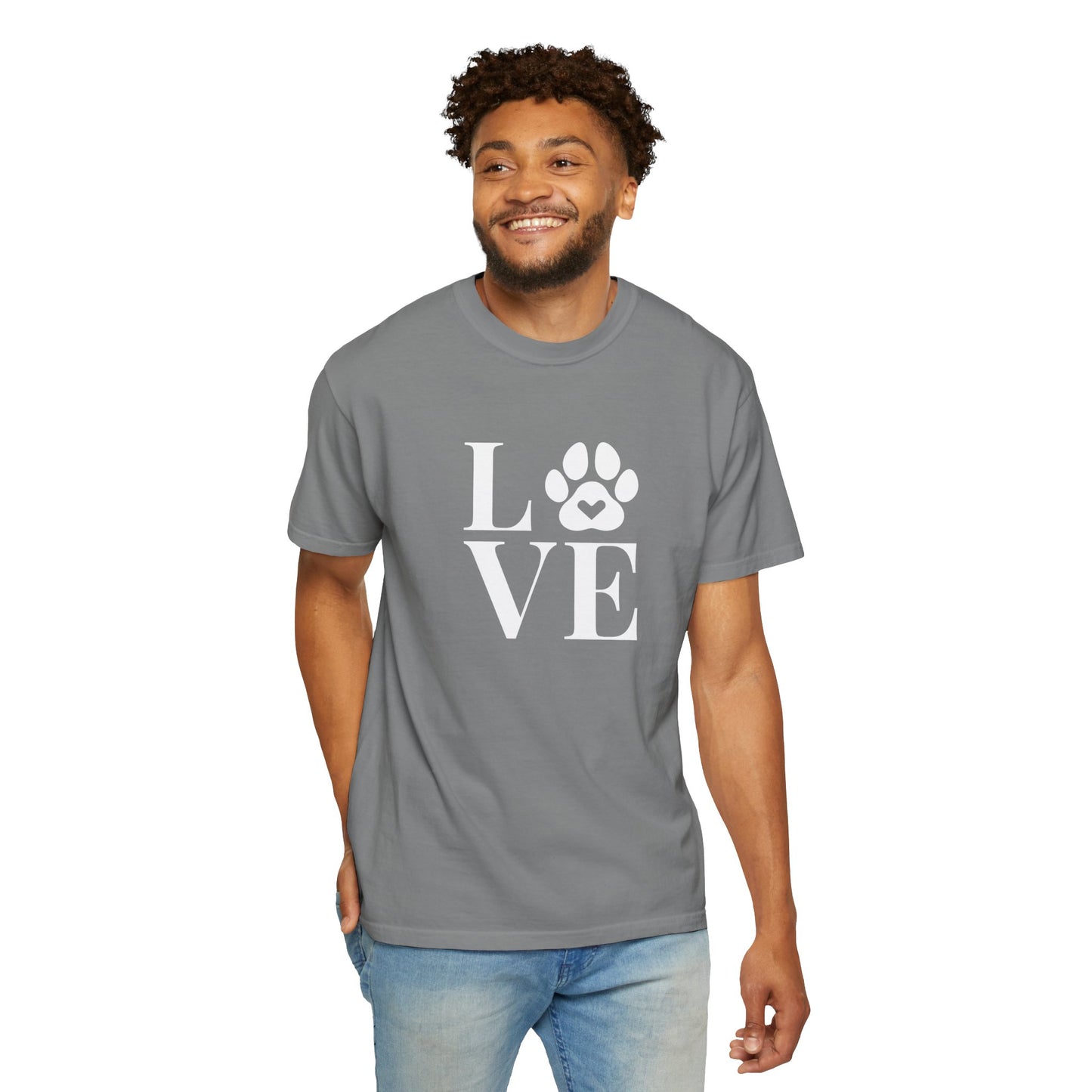 Love Paw T-Shirt — Pet Lover Graphic Tee