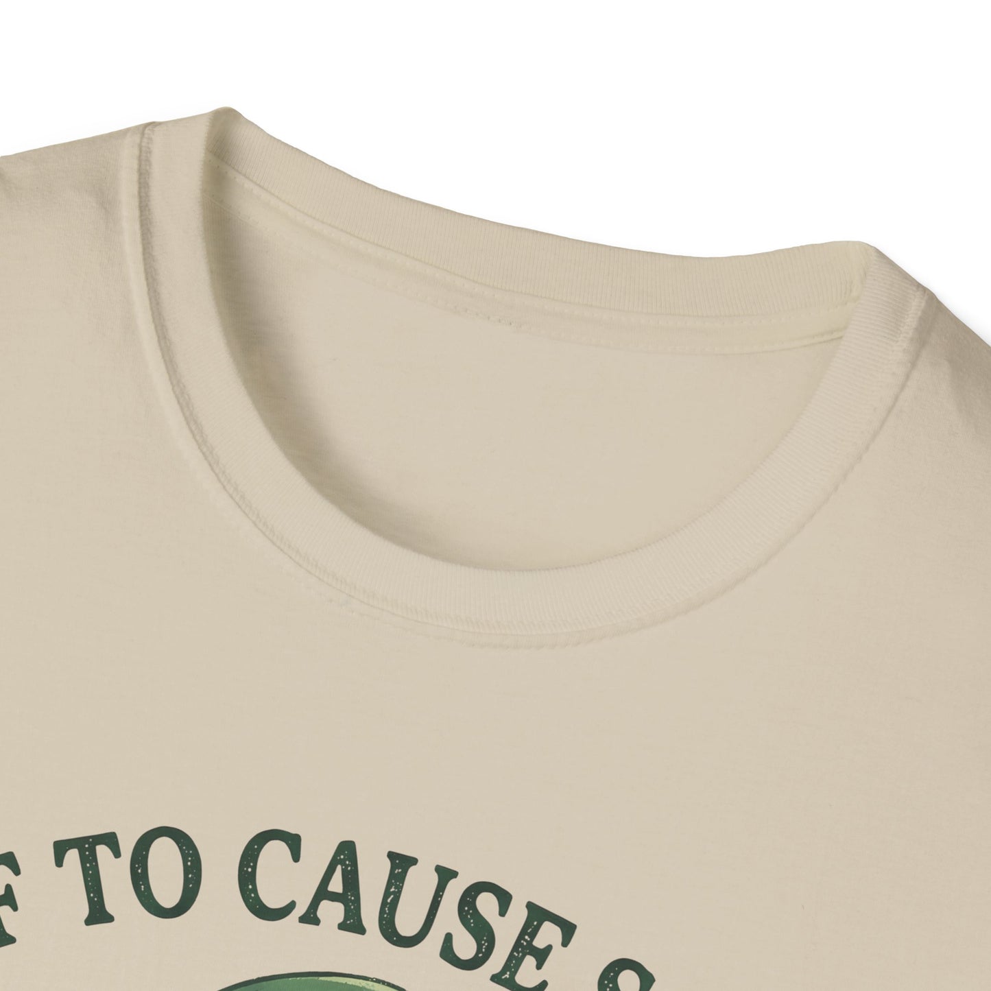 Shenanigans Frog Bike T-Shirt — "Off to Cause Some Shenanigans" St. Patrick’s Day Tee