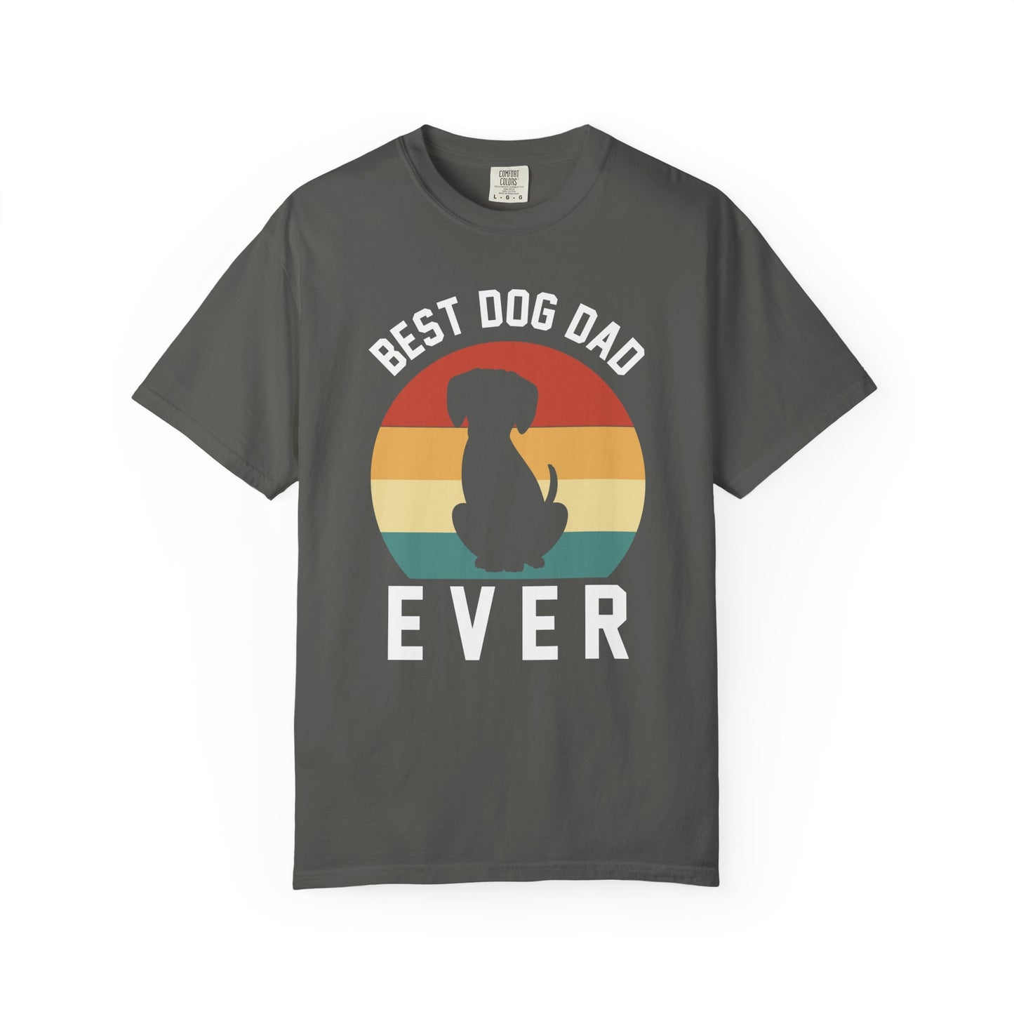 Best Dog Dad Ever T-Shirt — Retro Dog Dad Graphic Tee