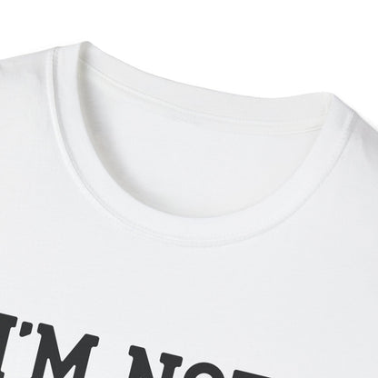 White t-shirt with black text 'I'm not regular tired, I'm teacher tired' teacher life