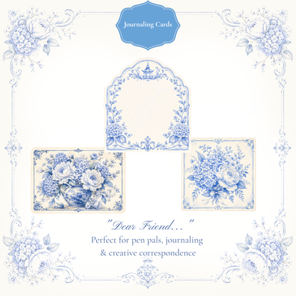 Romantic Chinoiserie Journal & Sticker Collection No. 1